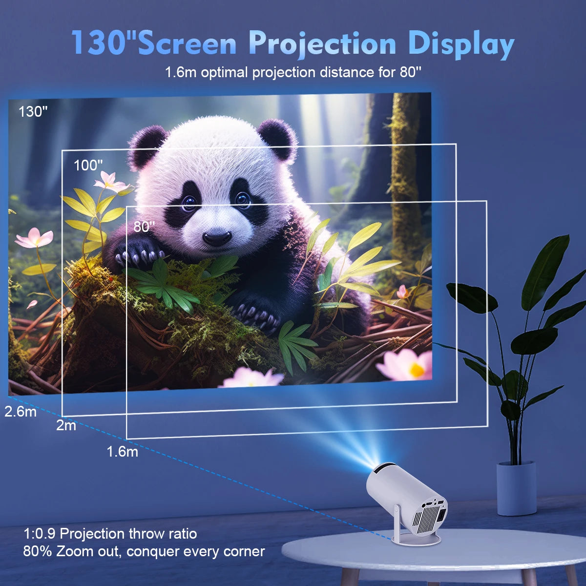 Magcubic 4K Portable Cinema Experience