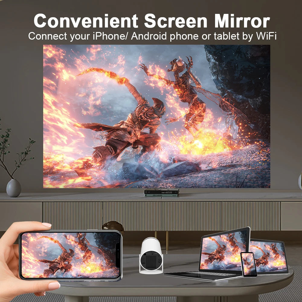 Magcubic 4K Portable Cinema Experience