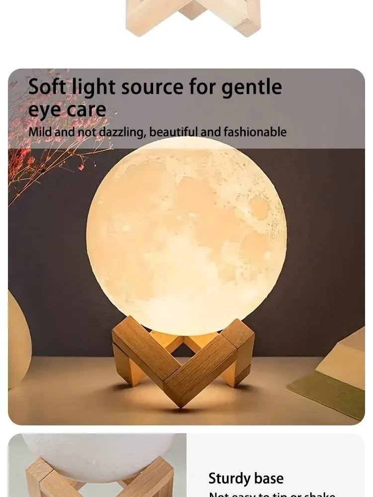 Lamp Moon Galaxy Night Light