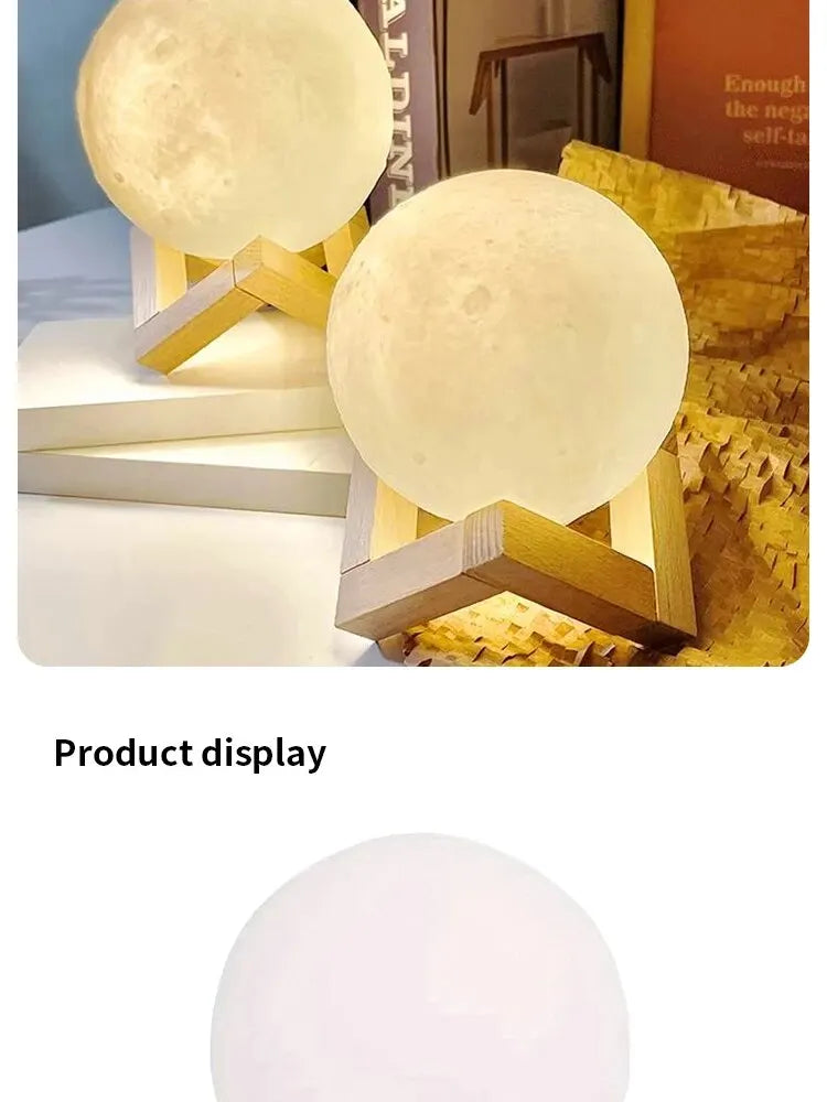 Lamp Moon Galaxy Night Light