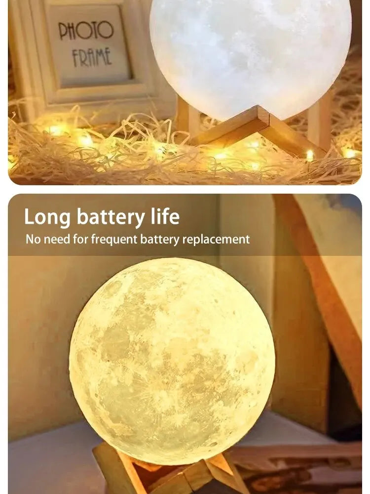 Lamp Moon Galaxy Night Light