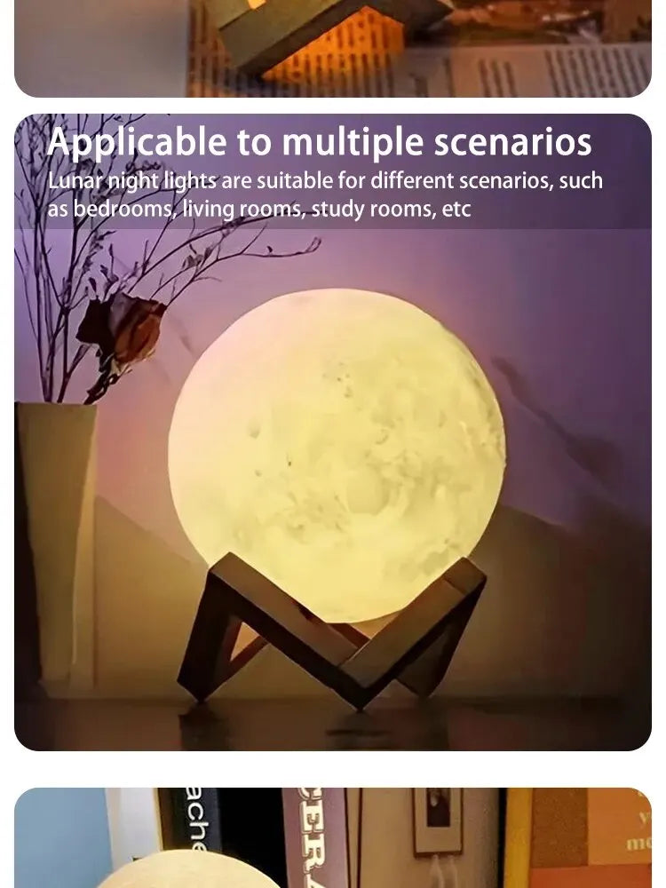 Lamp Moon Galaxy Night Light