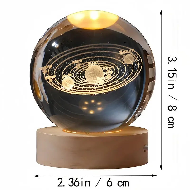 Galaxy Crystal Illumination