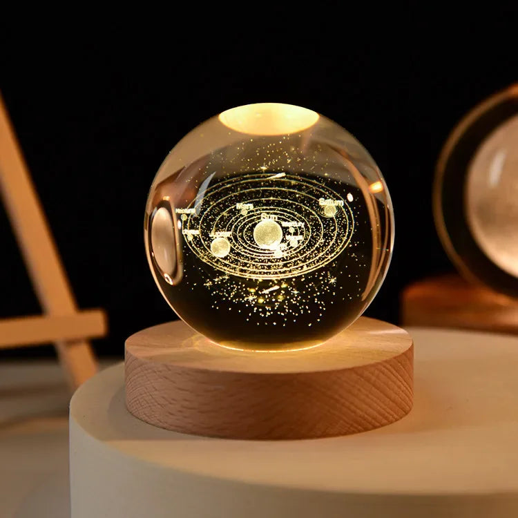 Galaxy Crystal Illumination