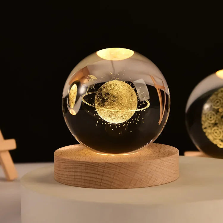 Galaxy Crystal Illumination