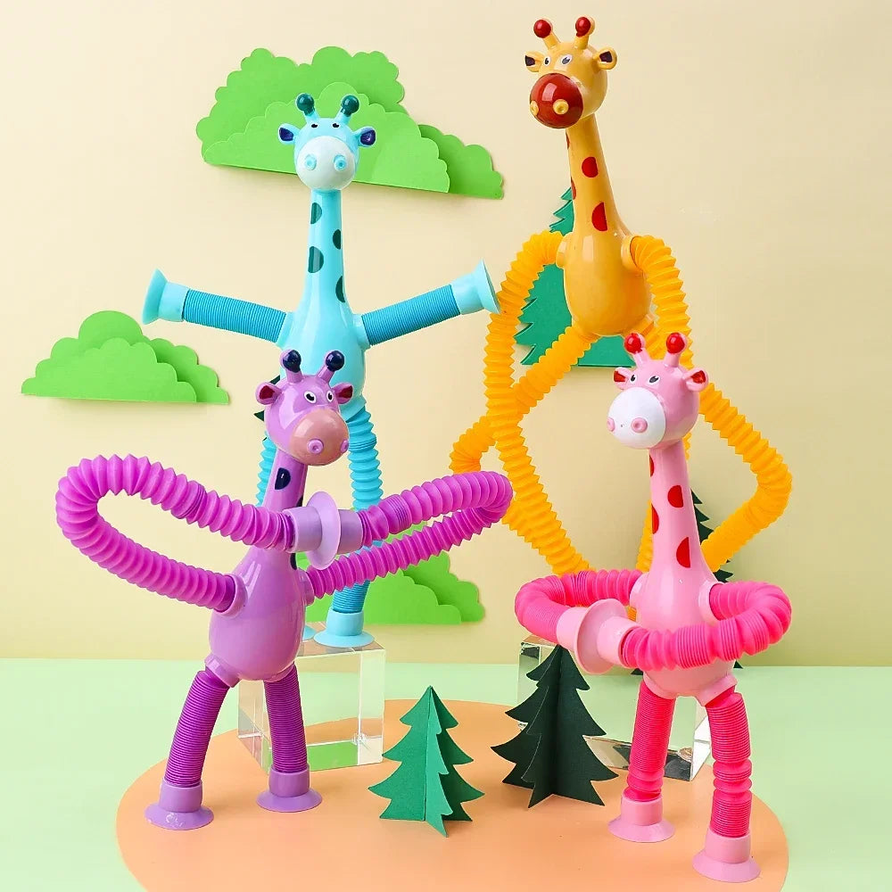 Giraffe Pop & Play Stress Relief Toy