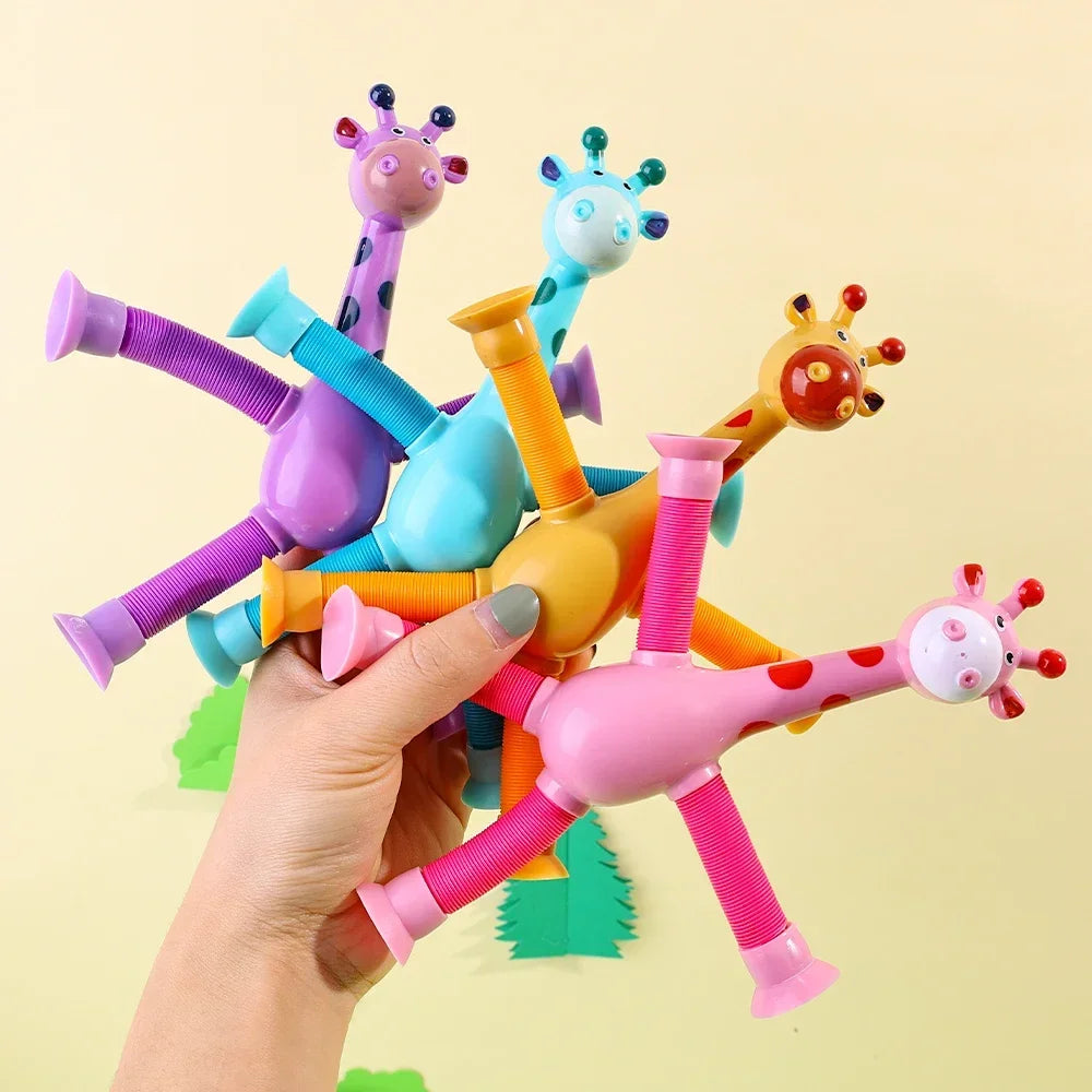 Giraffe Pop & Play Stress Relief Toy