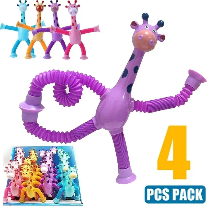 Giraffe Pop & Play Stress Relief Toy