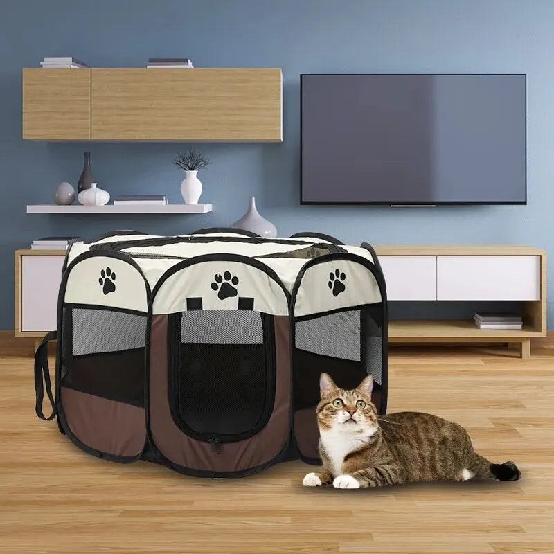 Foldable Pet Tent for On the Go