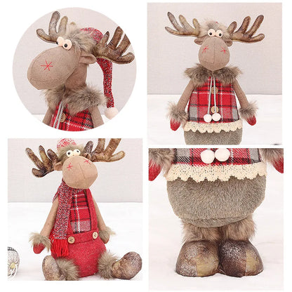 Christmas Elk Reindeer Plush Doll