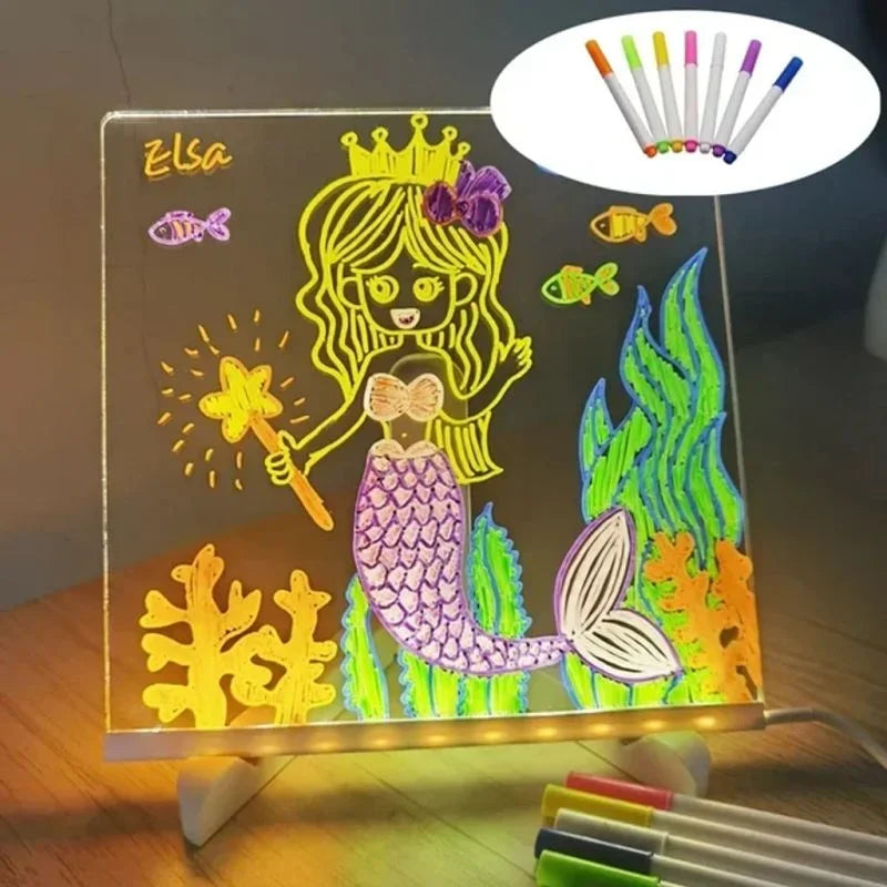 LED Drawing Board for Kids