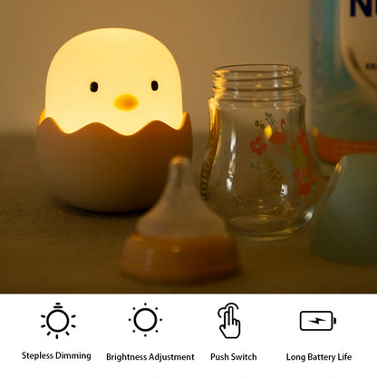 Bright eggshell lamp- For baby's room