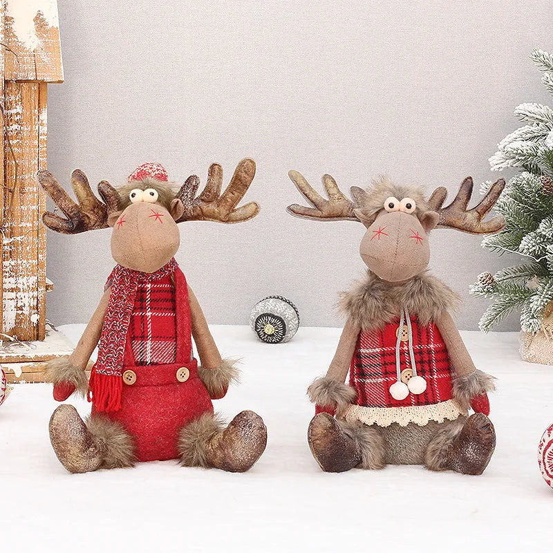 Christmas Elk Reindeer Plush Doll