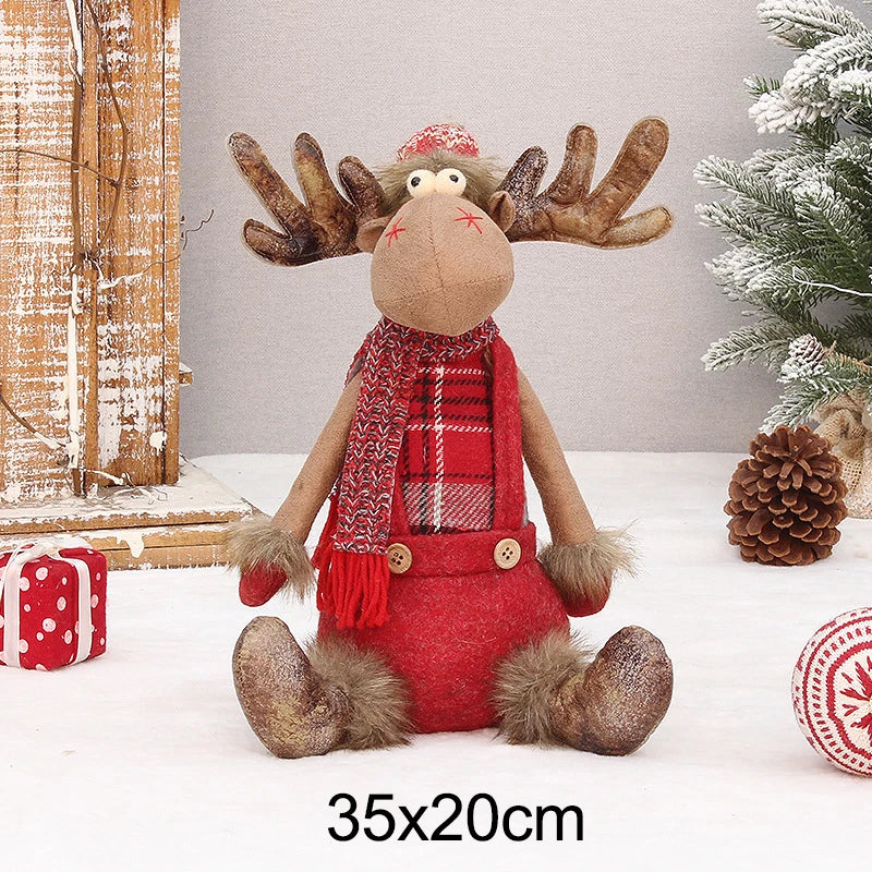 Christmas Elk Reindeer Plush Doll