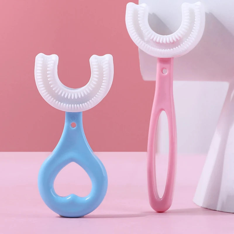 360° Silicone Toothbrush for Baby's First Teeth