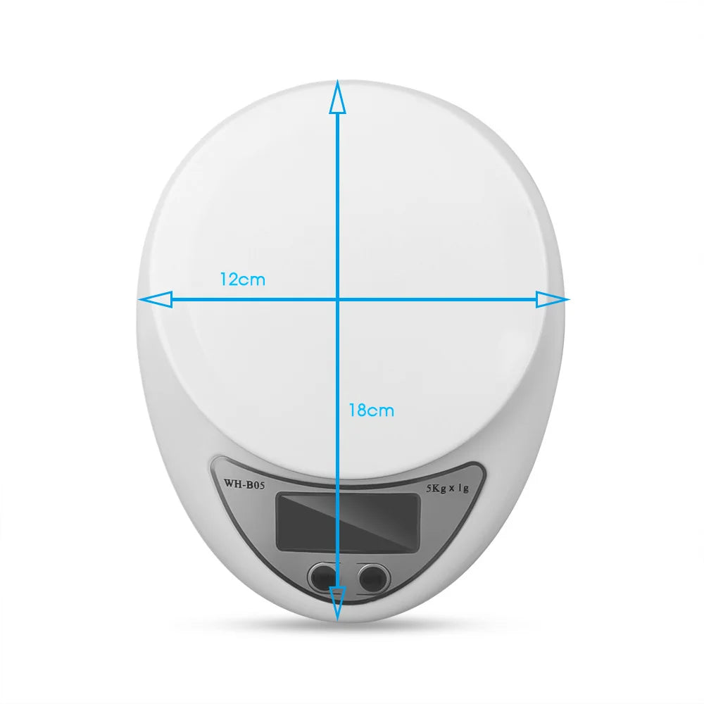 Gourmet Measure 5Kg LED Food Scale