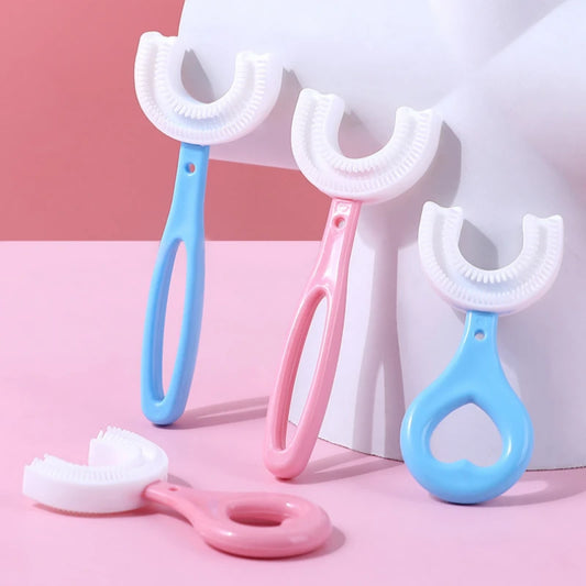 360° Silicone Toothbrush for Baby's First Teeth